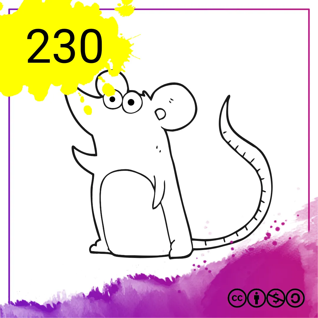 Mein Malbuch Heft Nr. 230 - Mäuse
