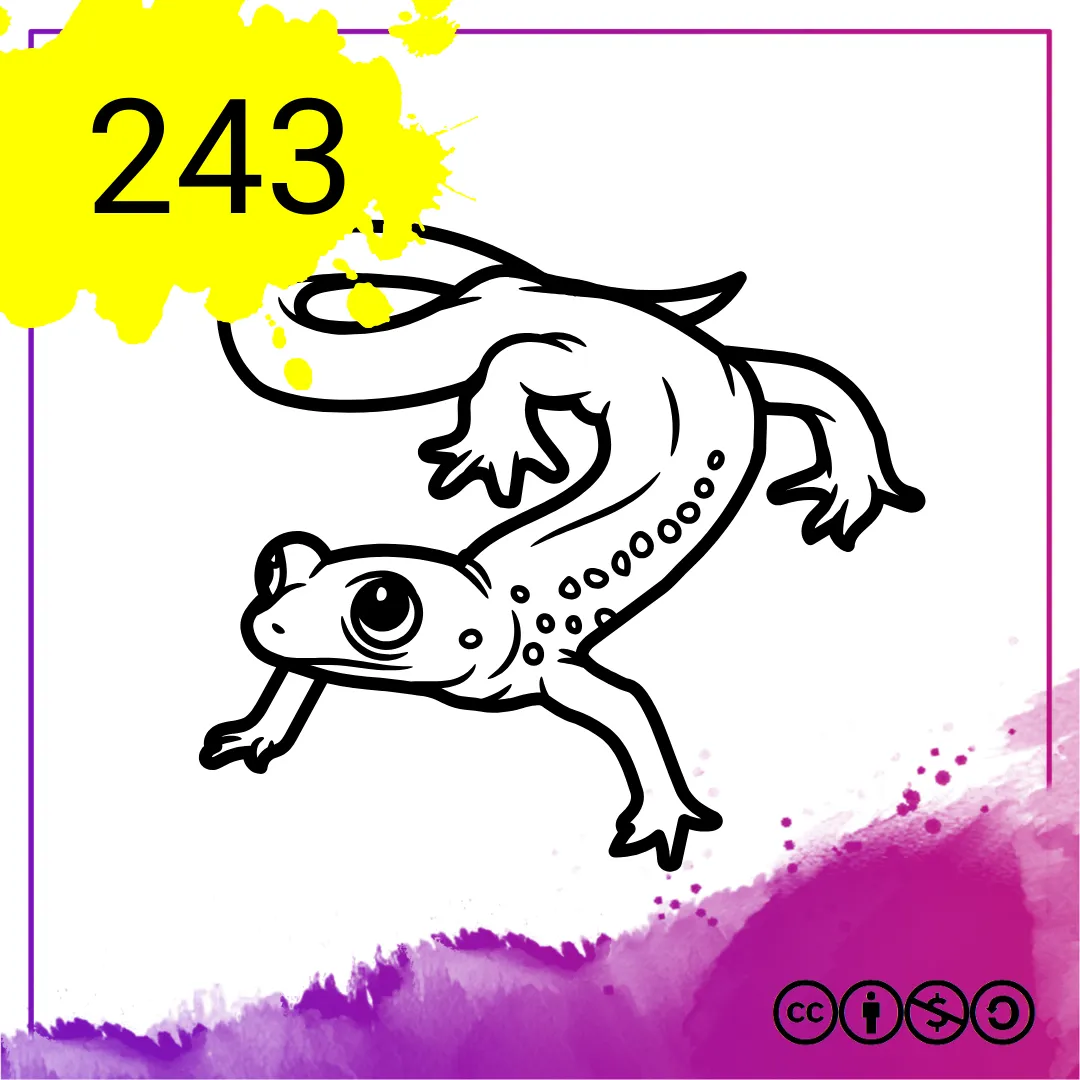 Mein Malbuch Heft Nr. 243 - Echsen