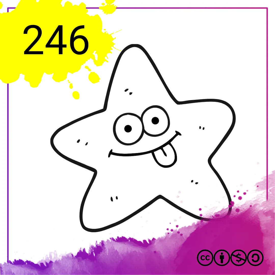 Mein Malbuch Heft Nr. 246 - Seesterne