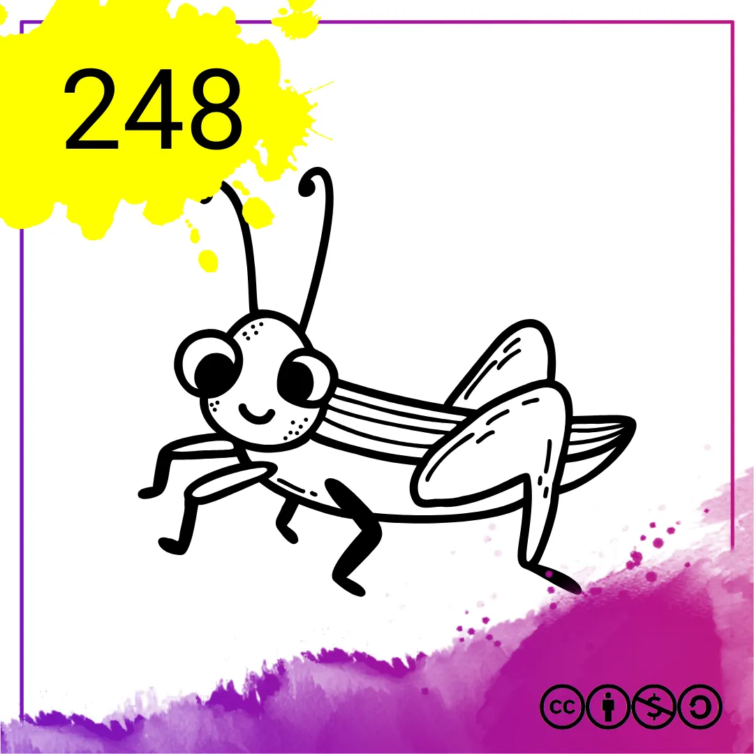 Mein Malbuch Heft Nr. 248 - Heuschrecken