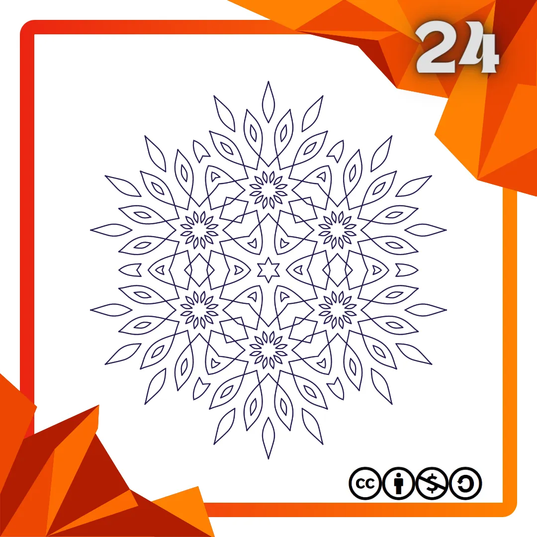 Mandala Heft Nr. 24