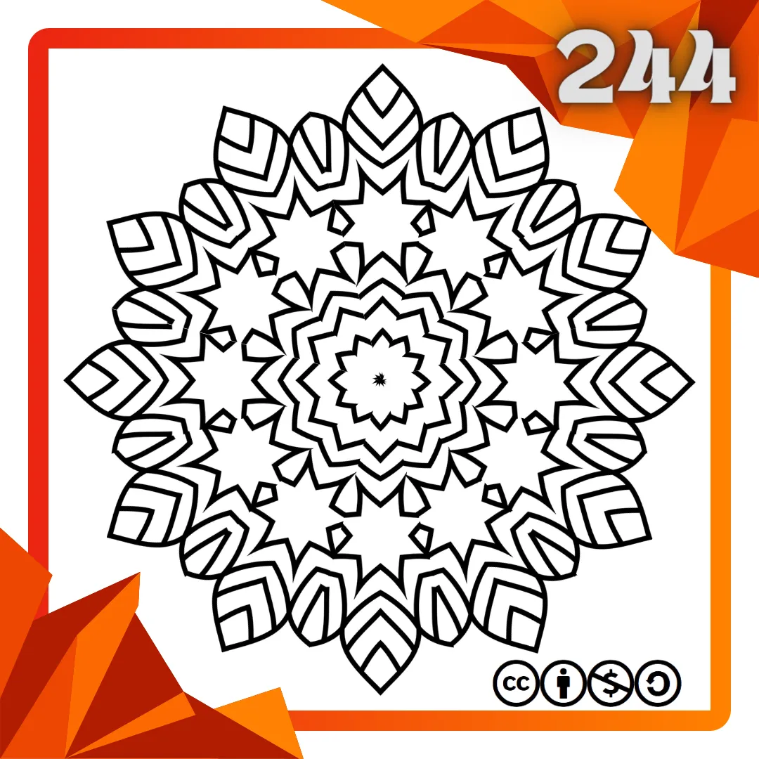 Mandala Heft Nr. 244