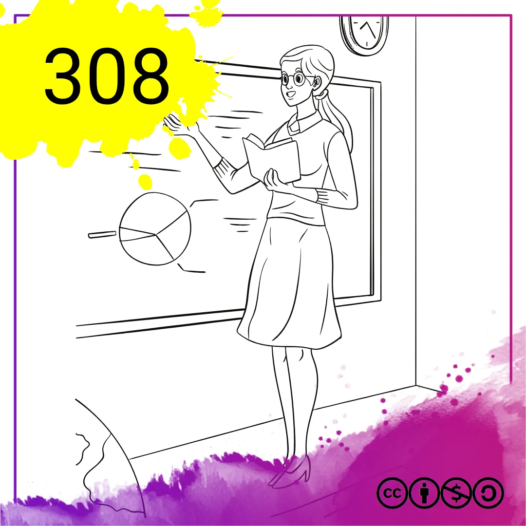 Mein Malbuch Heft Nr. 308 - Lehrer