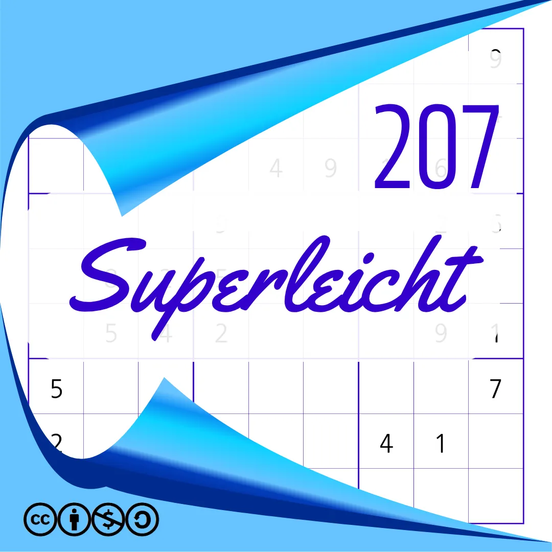 Sudoku Superleicht Heft Nr. 207