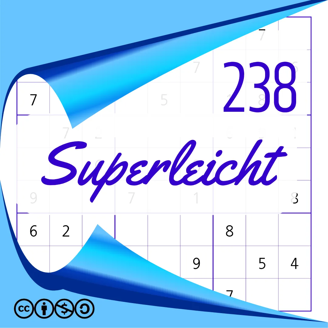 Sudoku Superleicht Heft Nr. 238