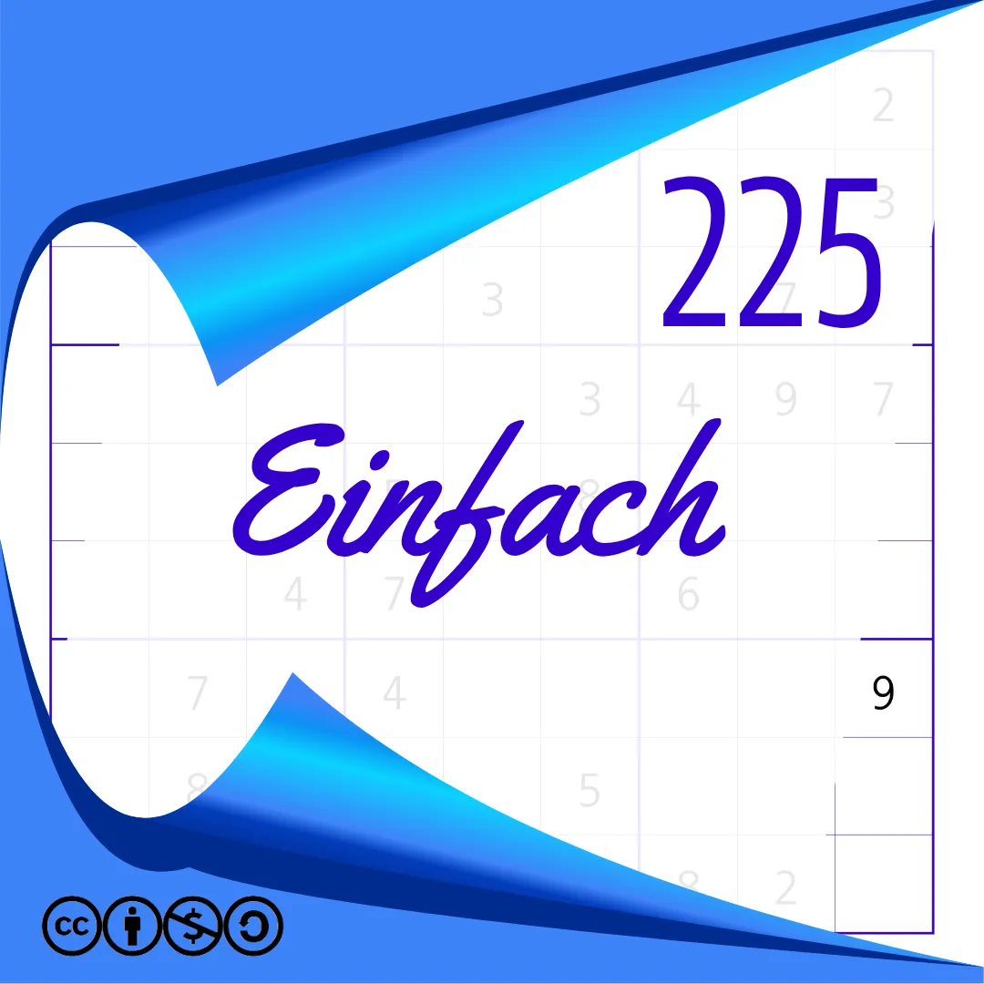 Sudoku Einfach Heft Nr. 225