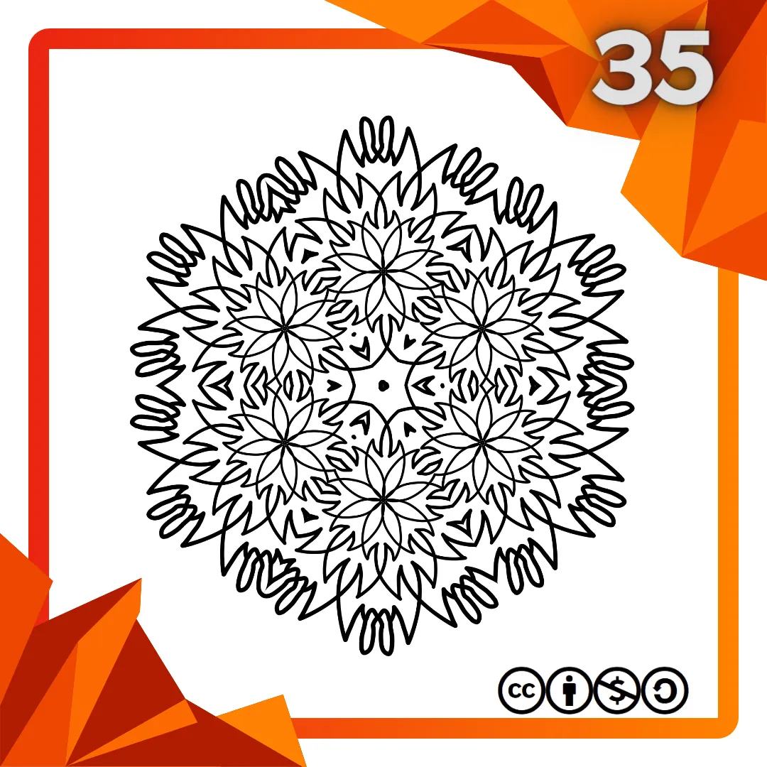 Mandala Heft Nr. 35