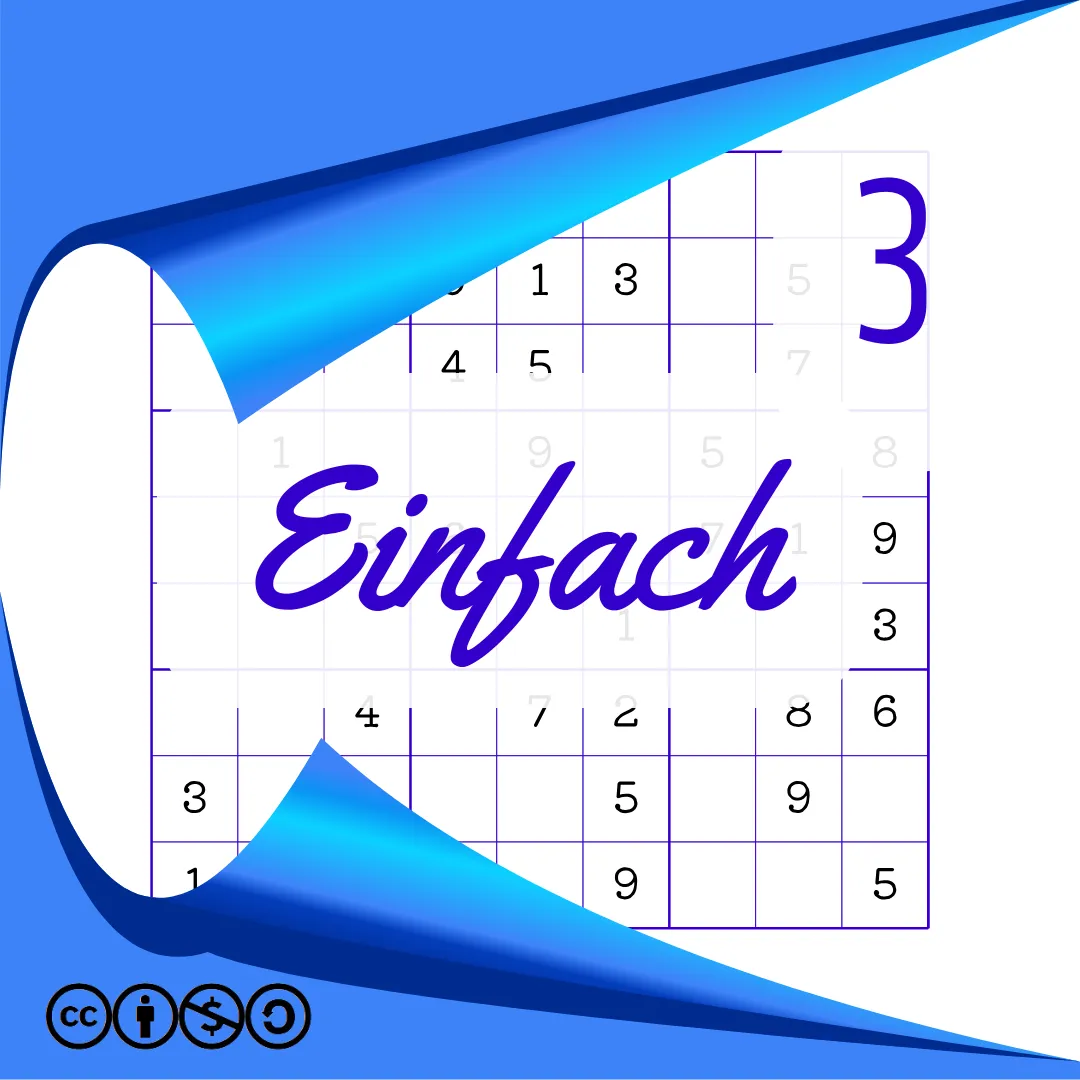 Sudoku Einfach Heft Nr. 3