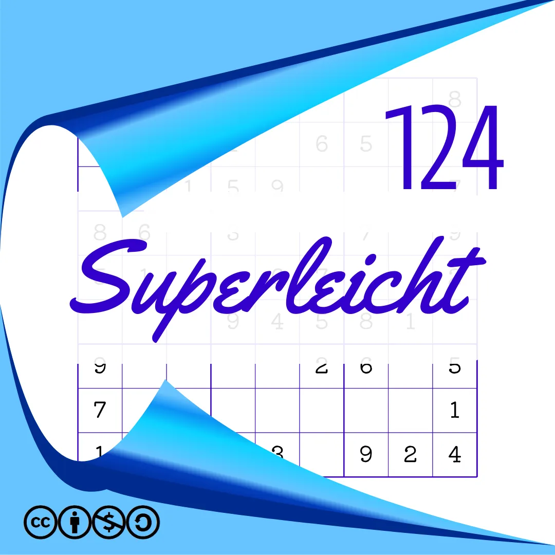 Sudoku Superleicht Heft Nr. 124