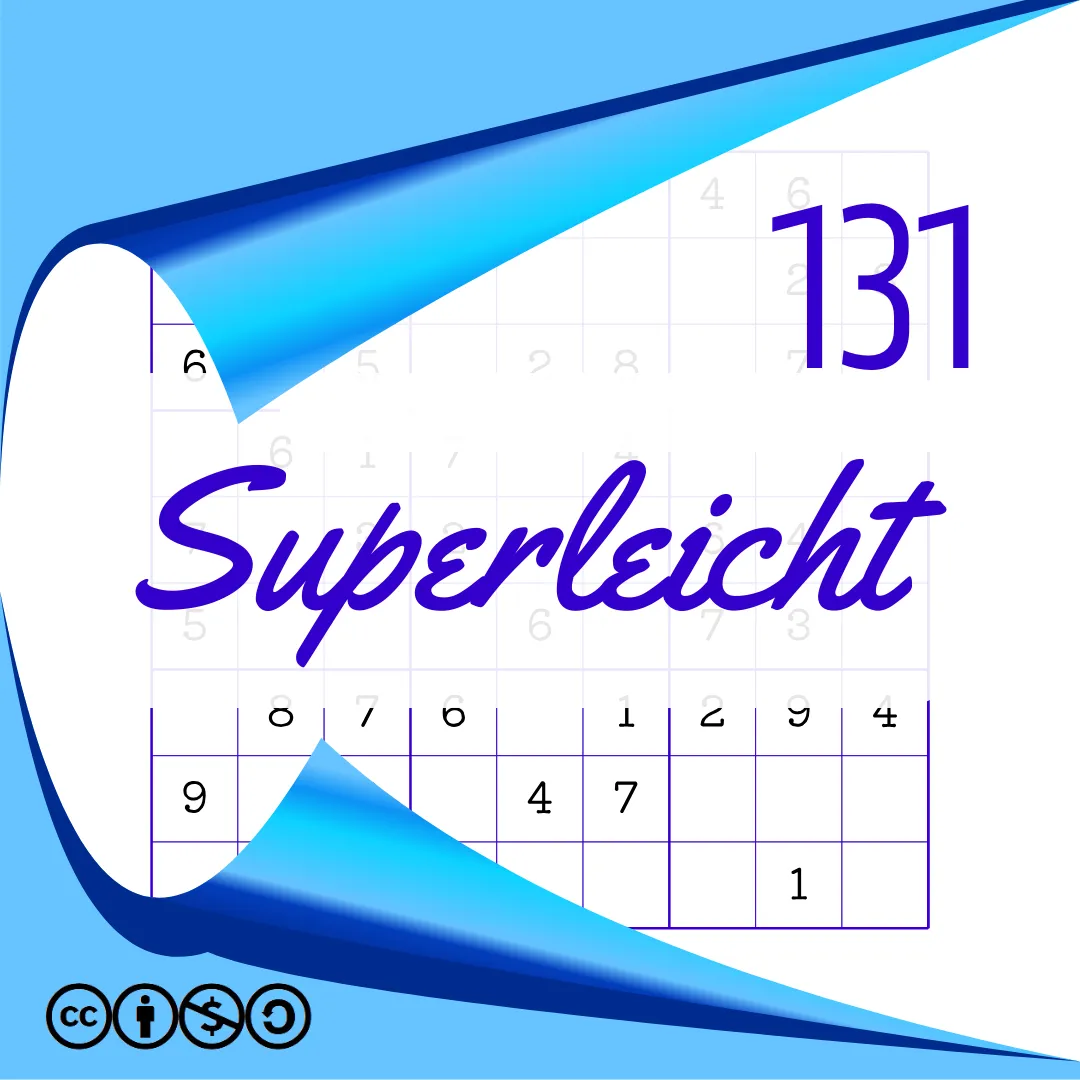 Sudoku Superleicht Heft Nr. 131