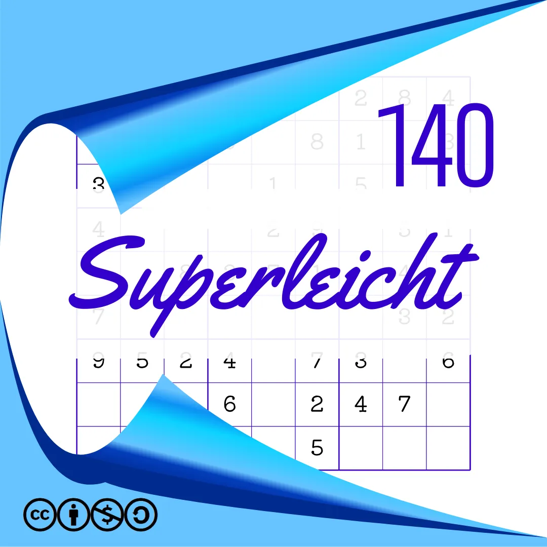 Sudoku Superleicht Heft Nr. 140