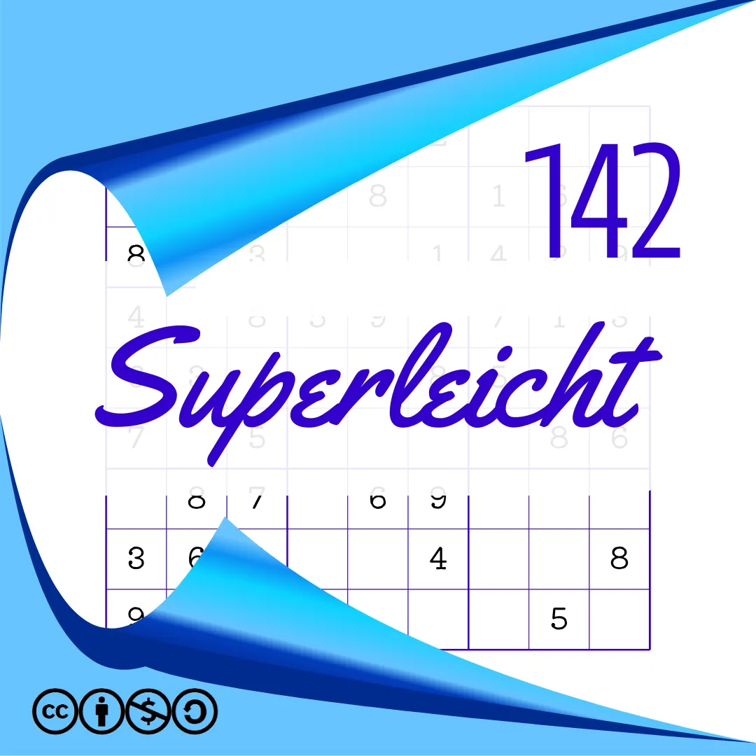 Sudoku Superleicht Heft Nr. 142