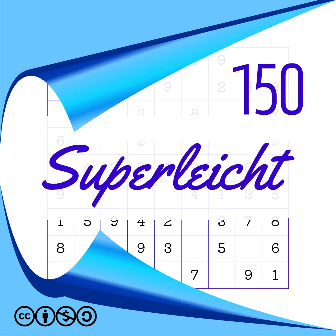 Sudoku Superleicht Heft Nr. 150