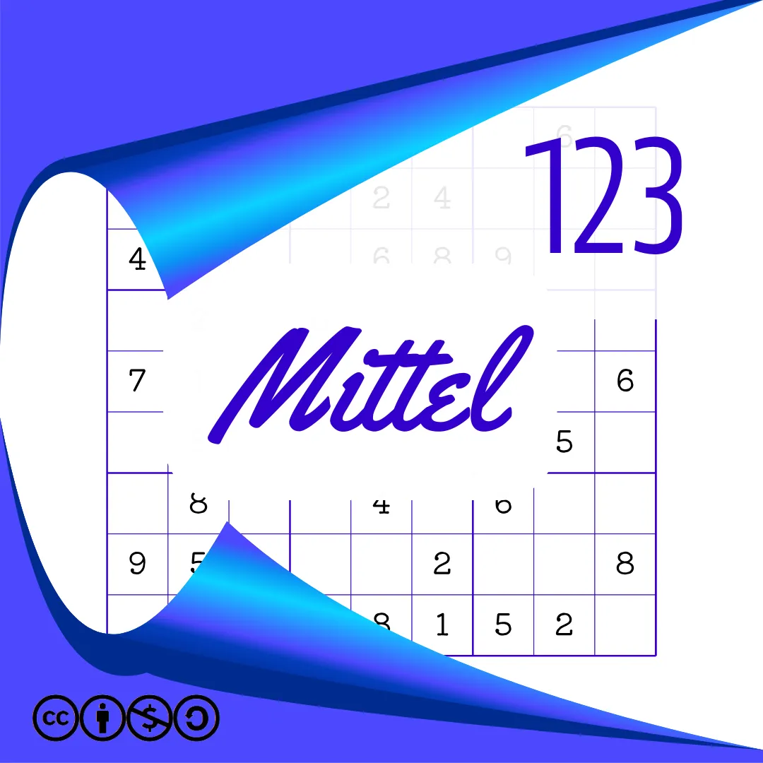 Sudoku Mittel Heft Nr. 123
